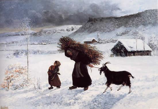 Gustave Courbet Poor Woman of the Village